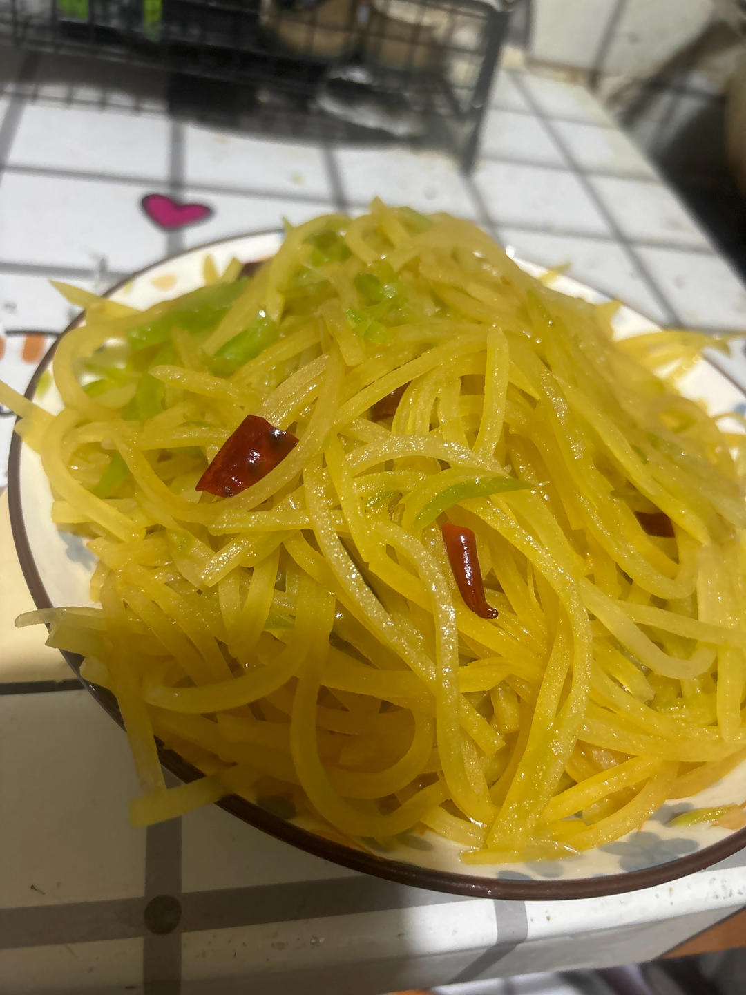 酸辣土豆丝的家常做法 超级下饭