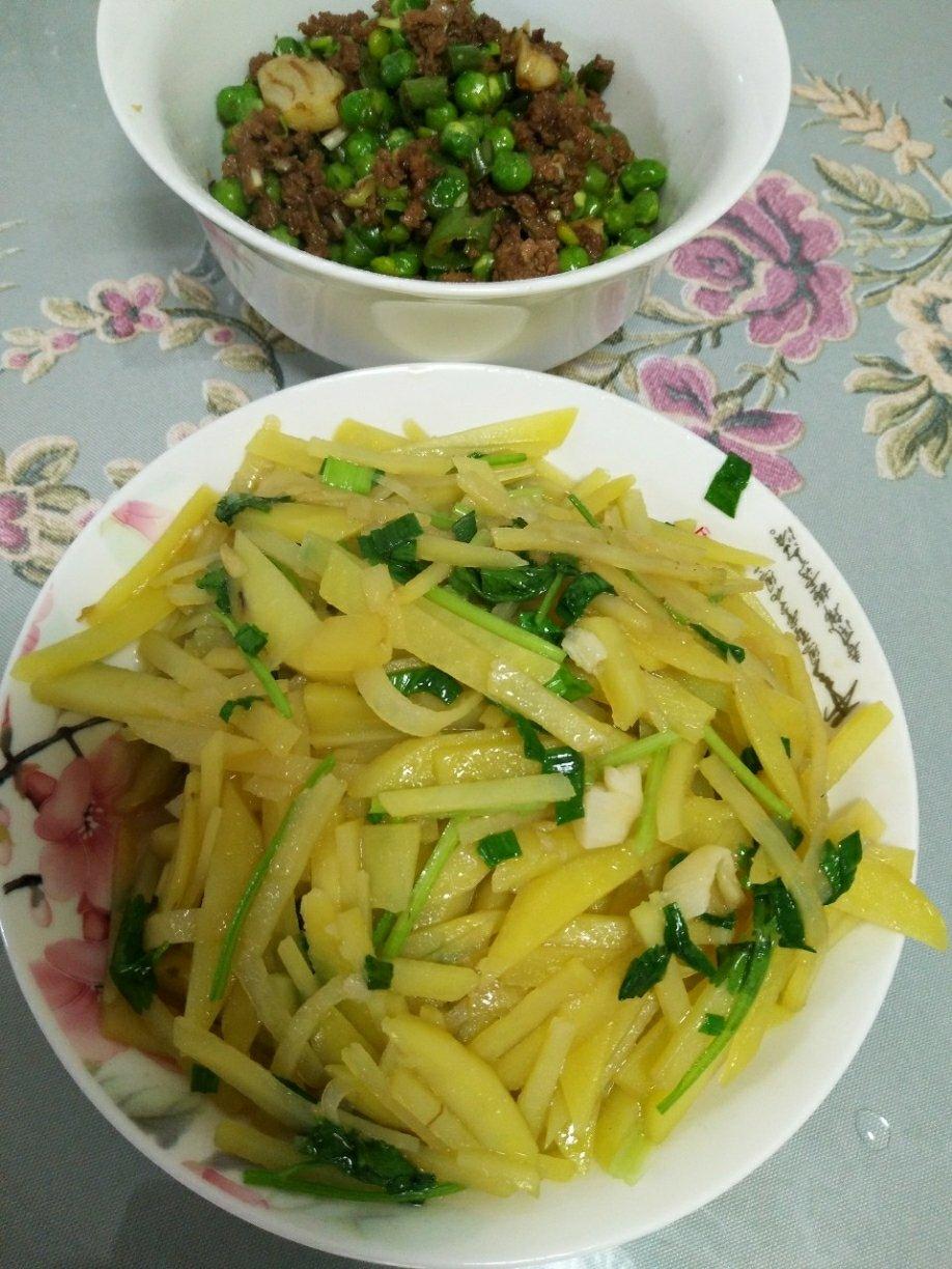 青椒土豆丝