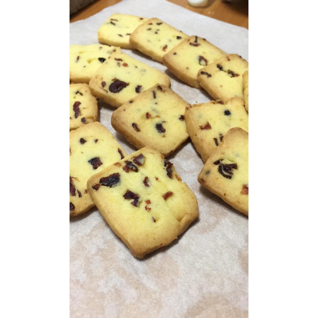 蔓越莓饼干（君之配方改良，易操作版）