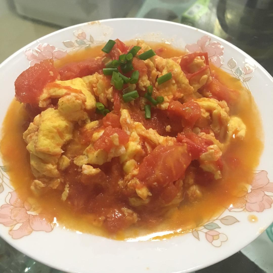 西红柿炒鸡蛋