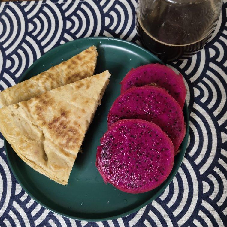 发面饼【不用揉面•快手简单】(电饼铛)