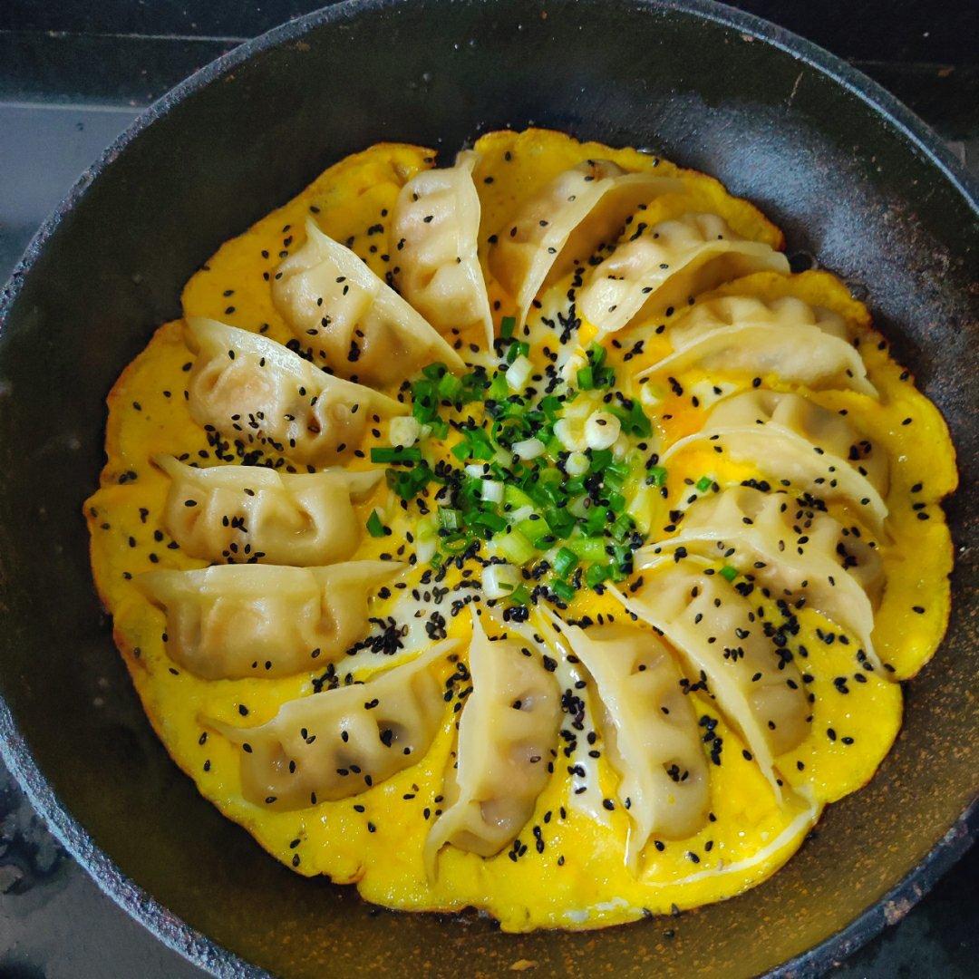 懒人快手抱蛋煎饺