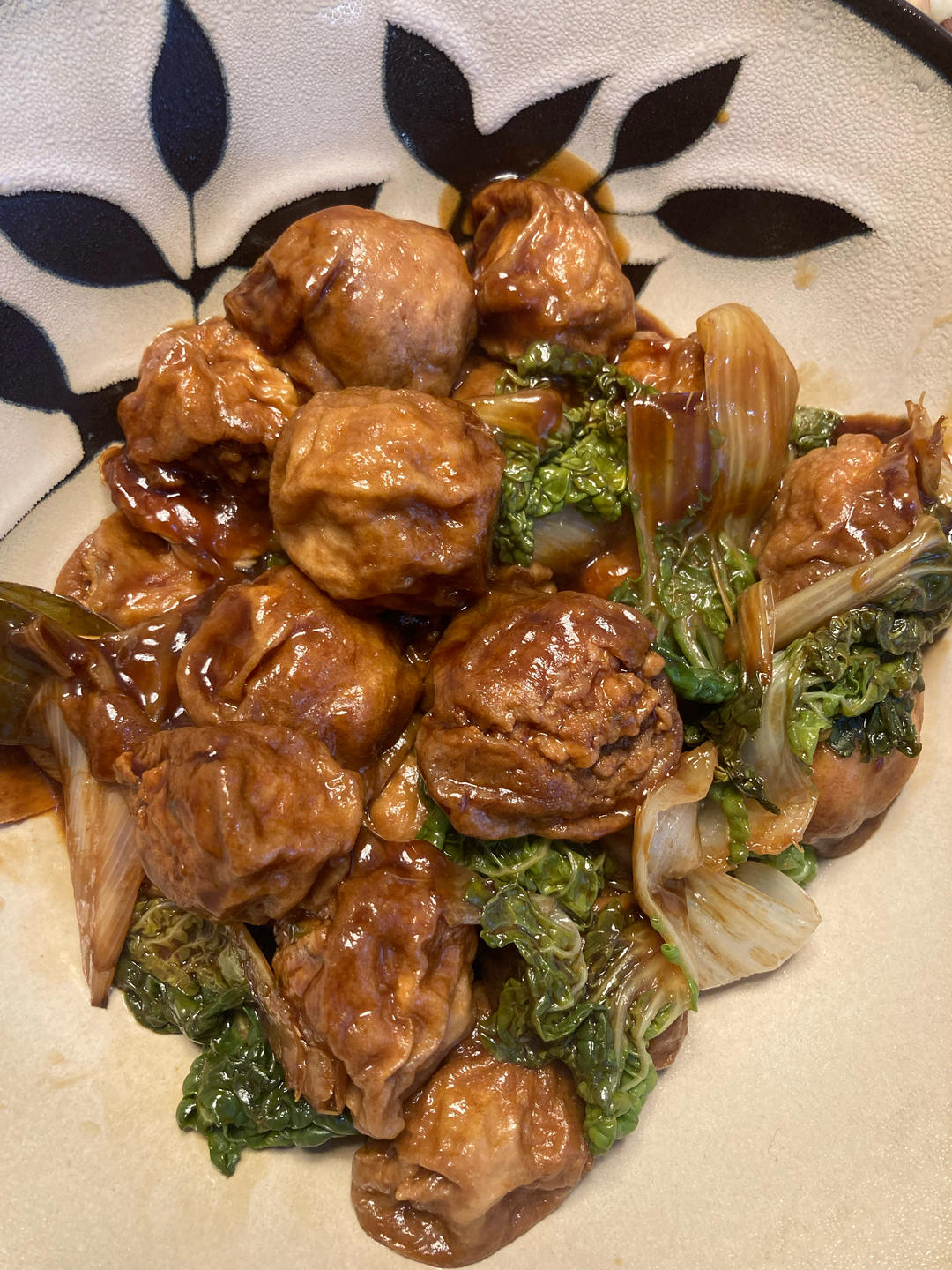 超超超超超好吃的上海家常菜：油面筋包肉