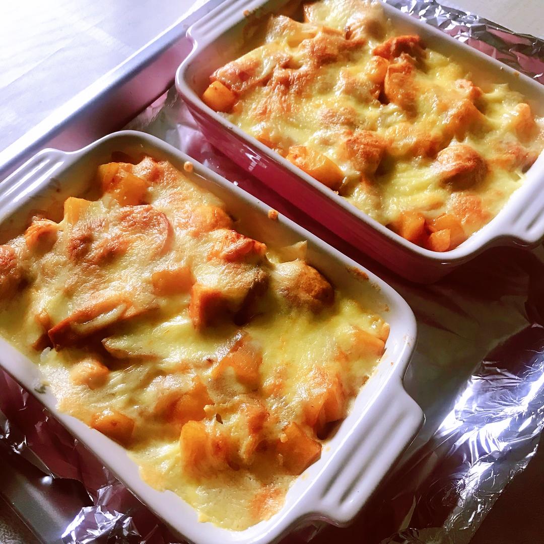 4小太阳呀做的芝士肉丸焗饭