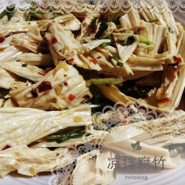 凉拌腐竹