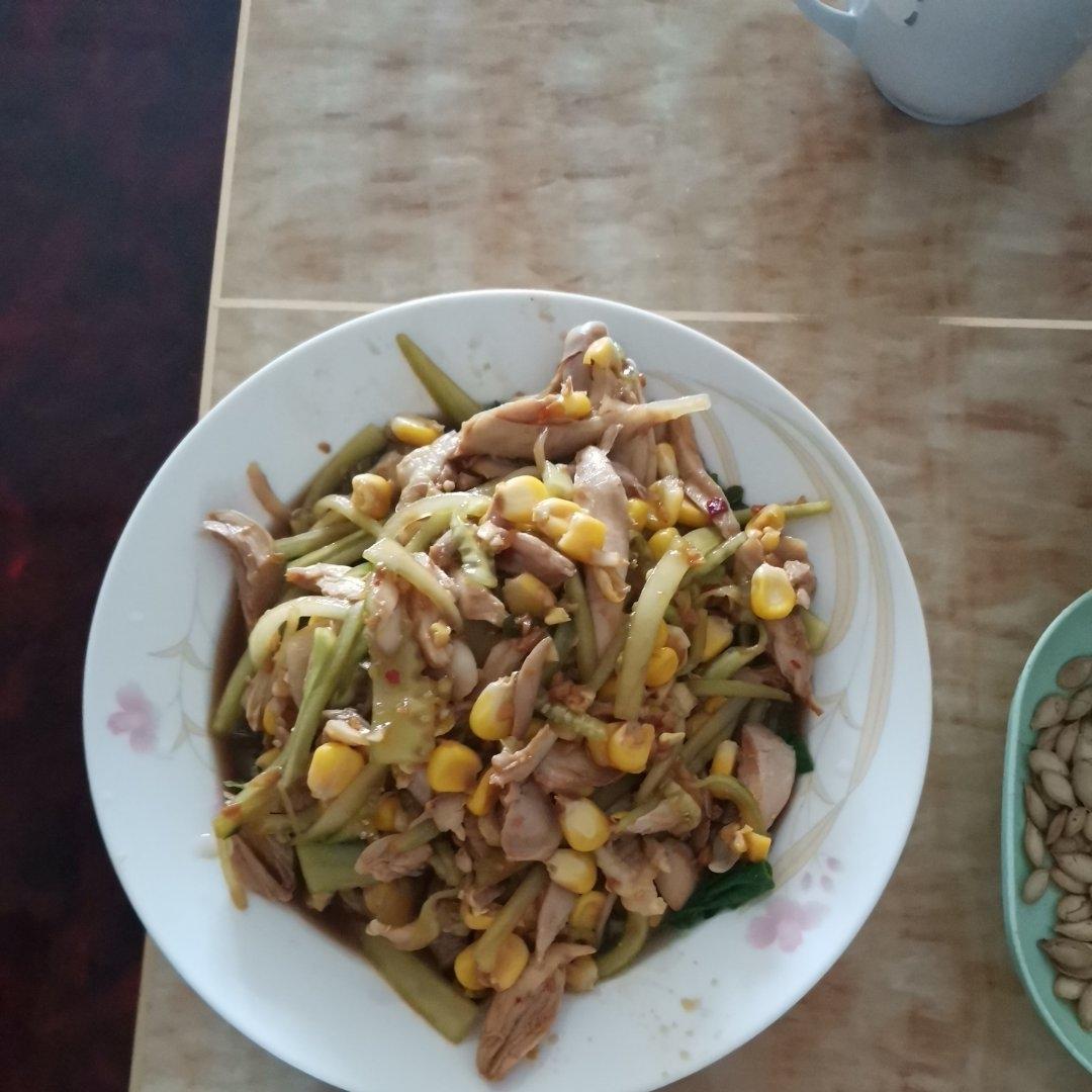 夏日减脂轻食～凉拌鸡丝