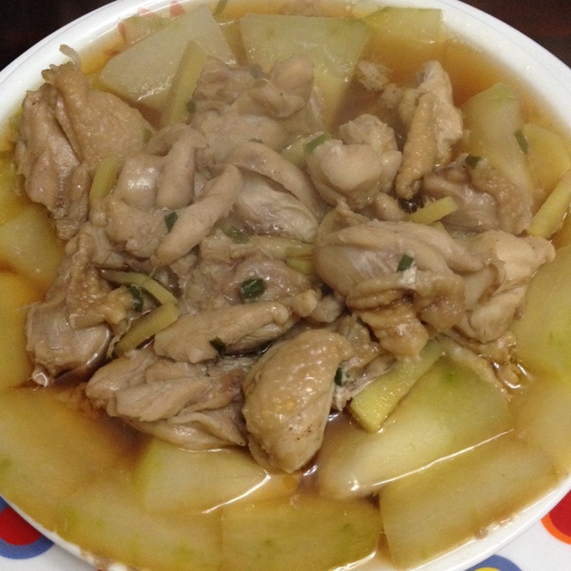冬瓜蒸鸡
