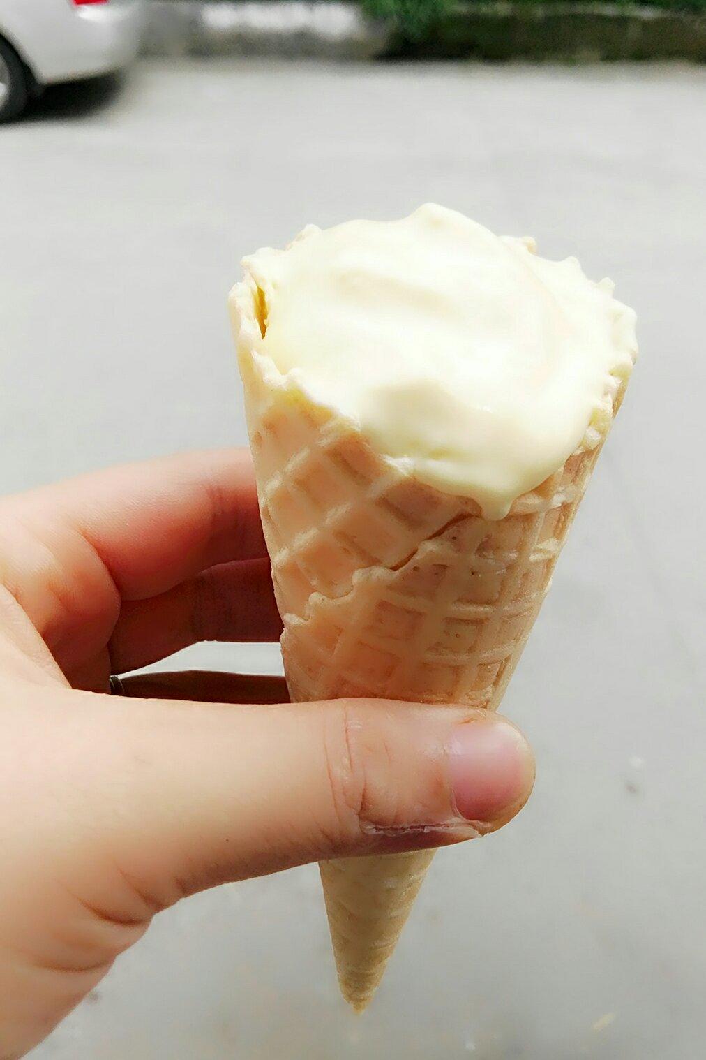 甜品 冰淇淋 熙熙源源做的冰淇淋赞 牛奶220克,白糖50克 13 做过