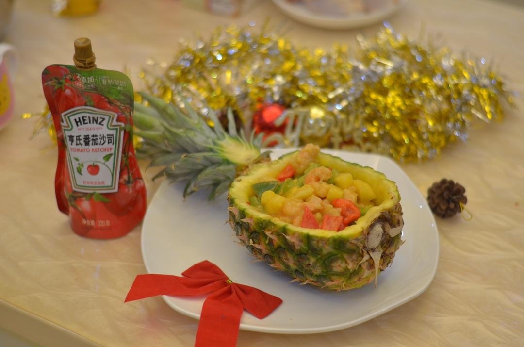 挑逗味蕾的菠萝咕咾虾