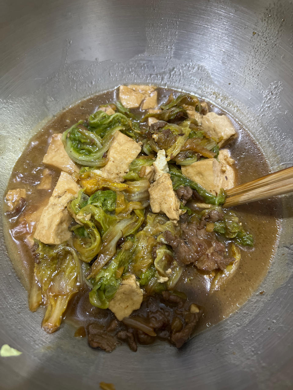 冬季最爱的家常菜！大白菜炖大豆腐或干豆腐