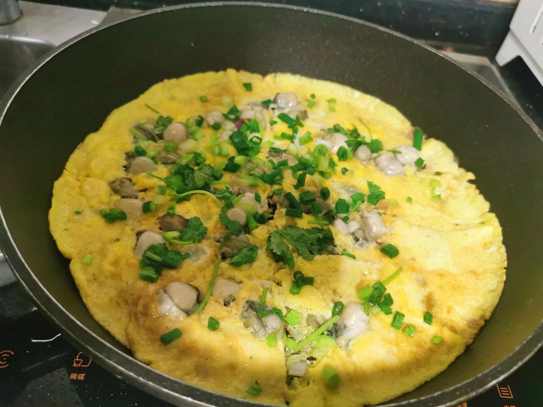 家常生蚝（蚝仔）煎蛋