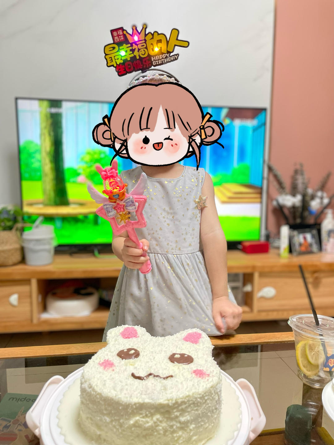 椰蓉小兔子奶油蛋糕