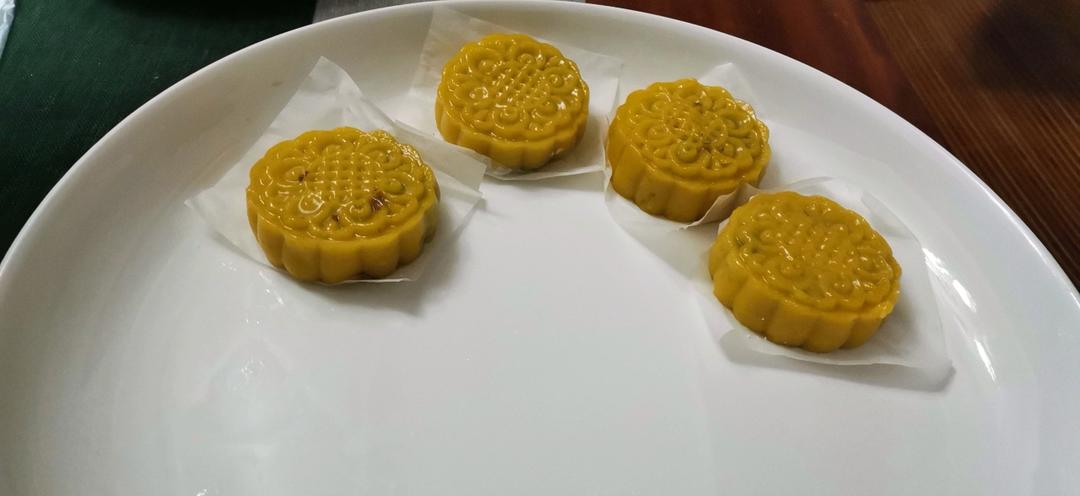 芋泥馅南瓜月饼