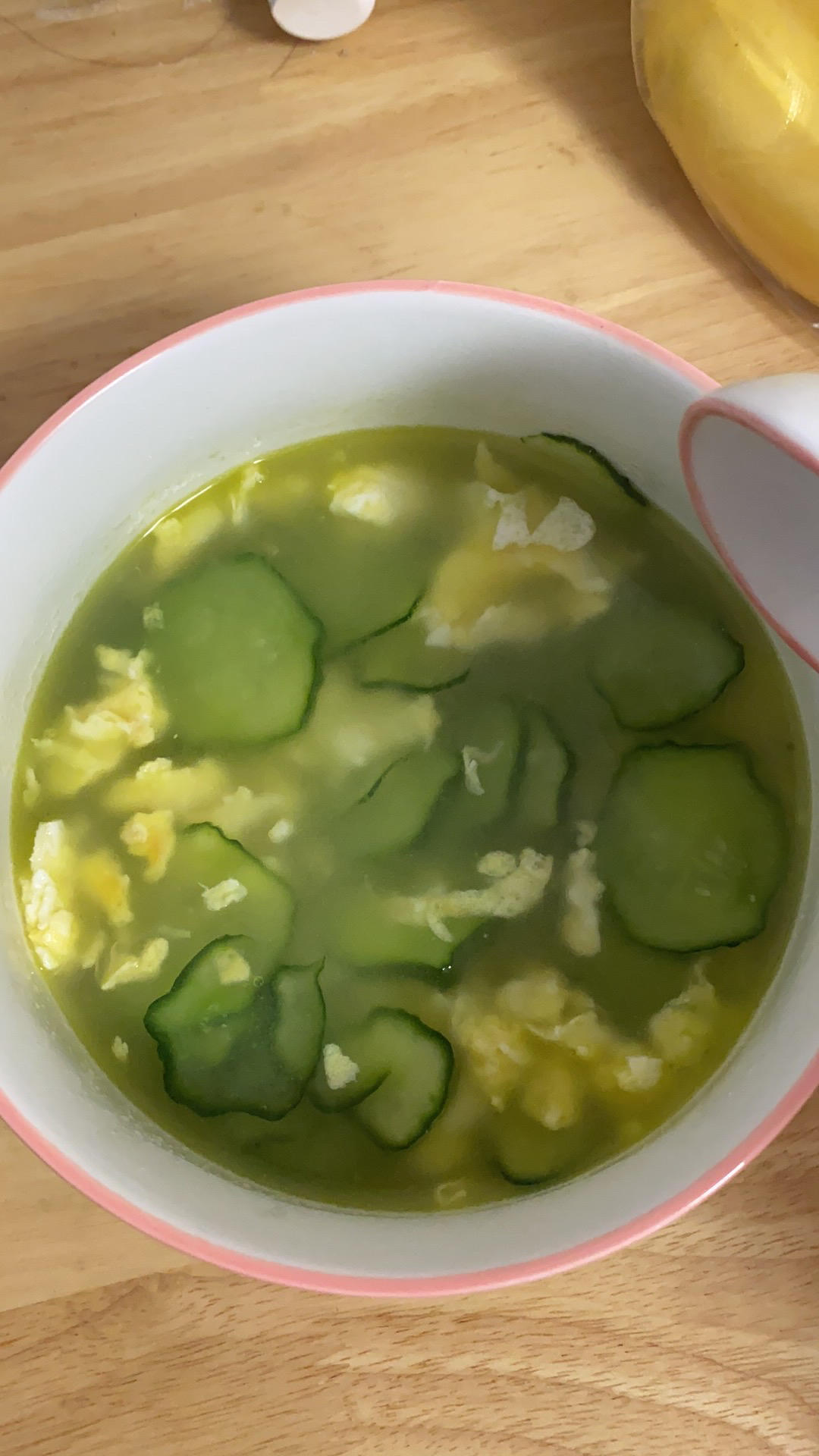 黄瓜鸡蛋汤的做法