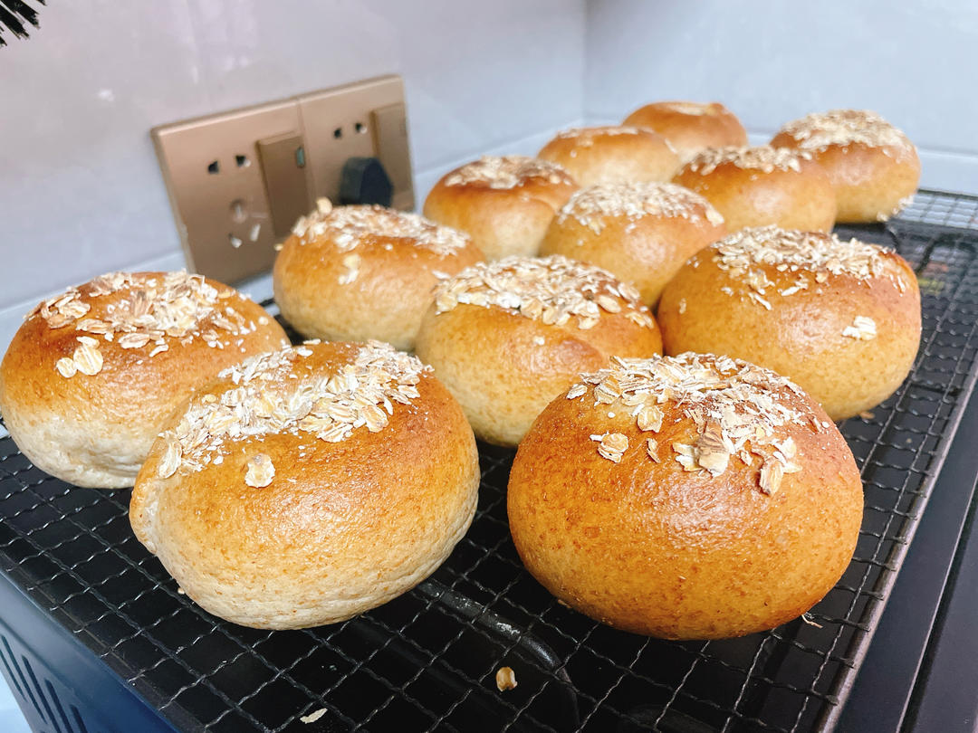 全麦贝果，低糖无油