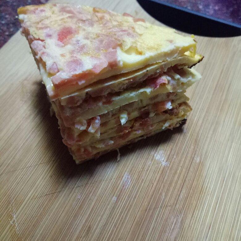 松软香嫩的西红柿鸡蛋饼