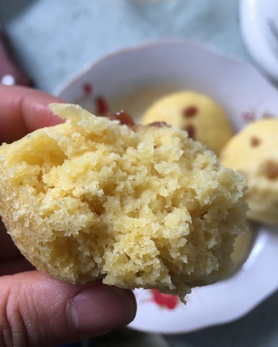 悠然蔓越莓玉米发糕