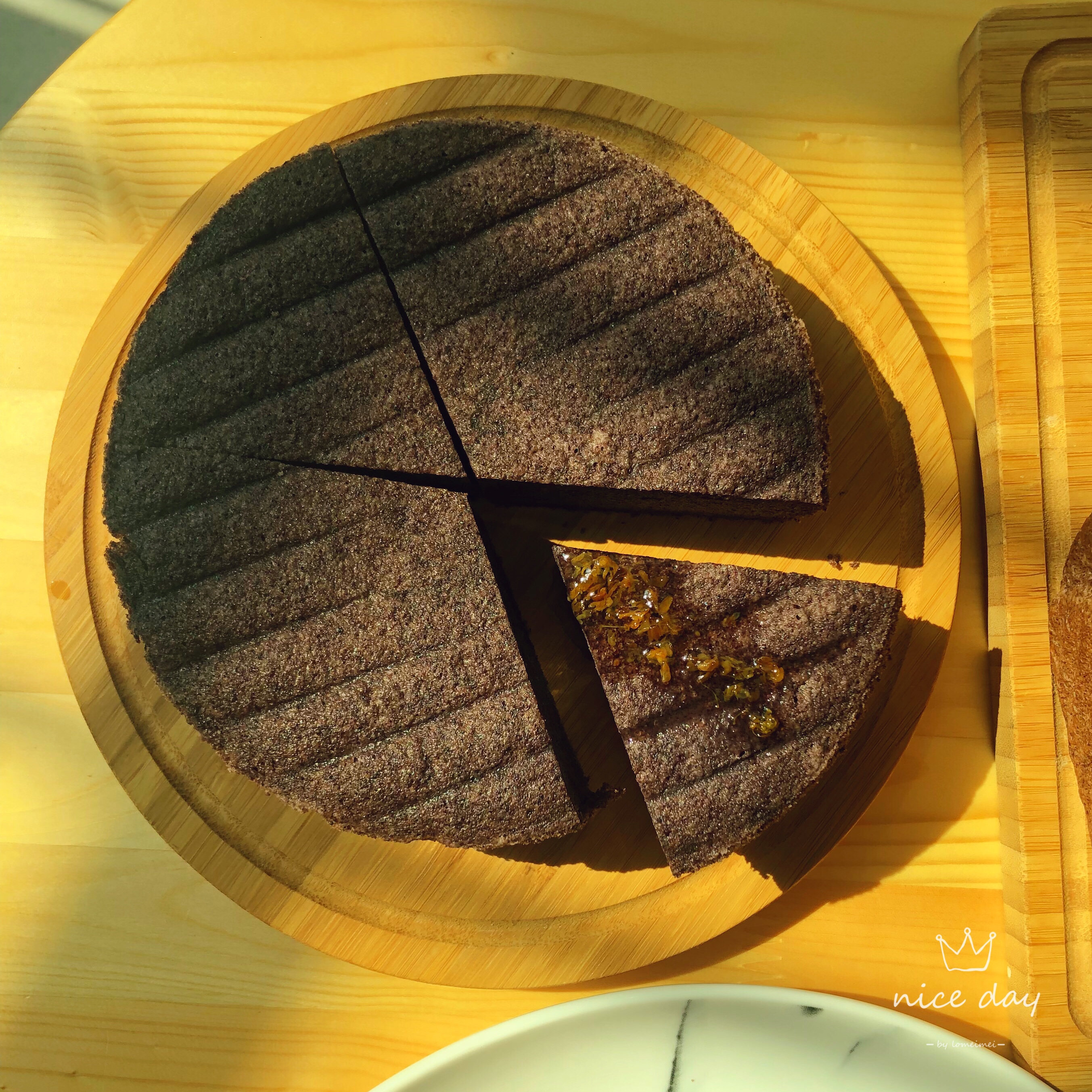 黑米蒸蛋糕🍰的做法