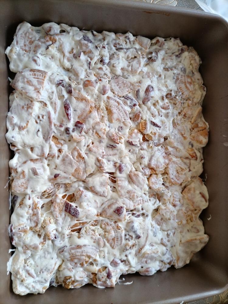 制作简单的雪花酥