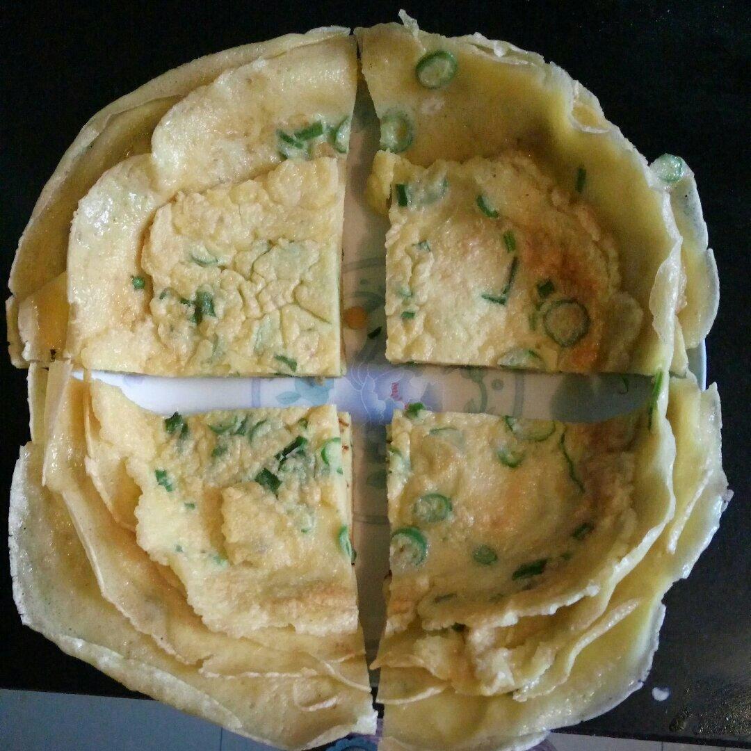 葱花鸡蛋饼