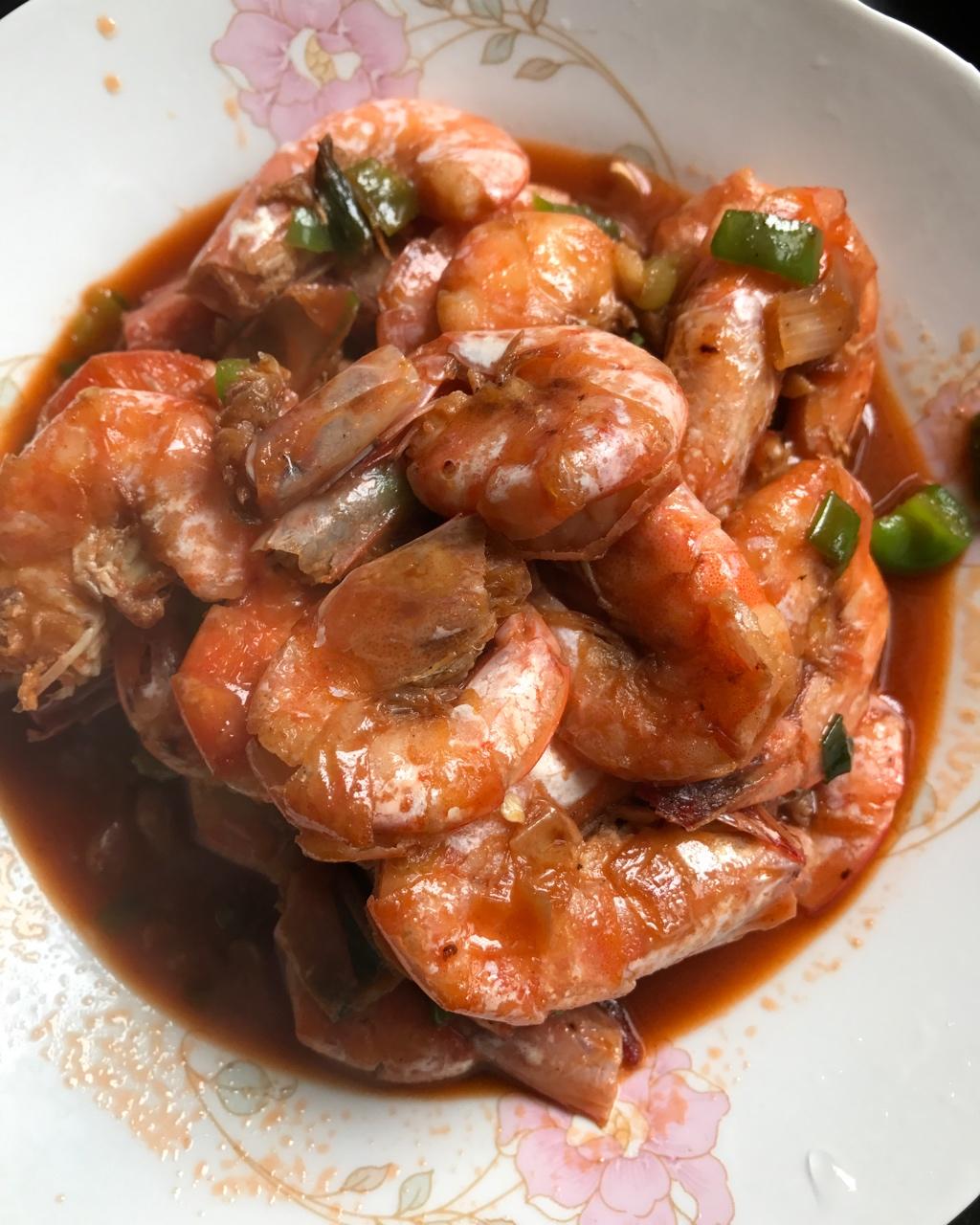 十分钟做好吃的红烧大虾