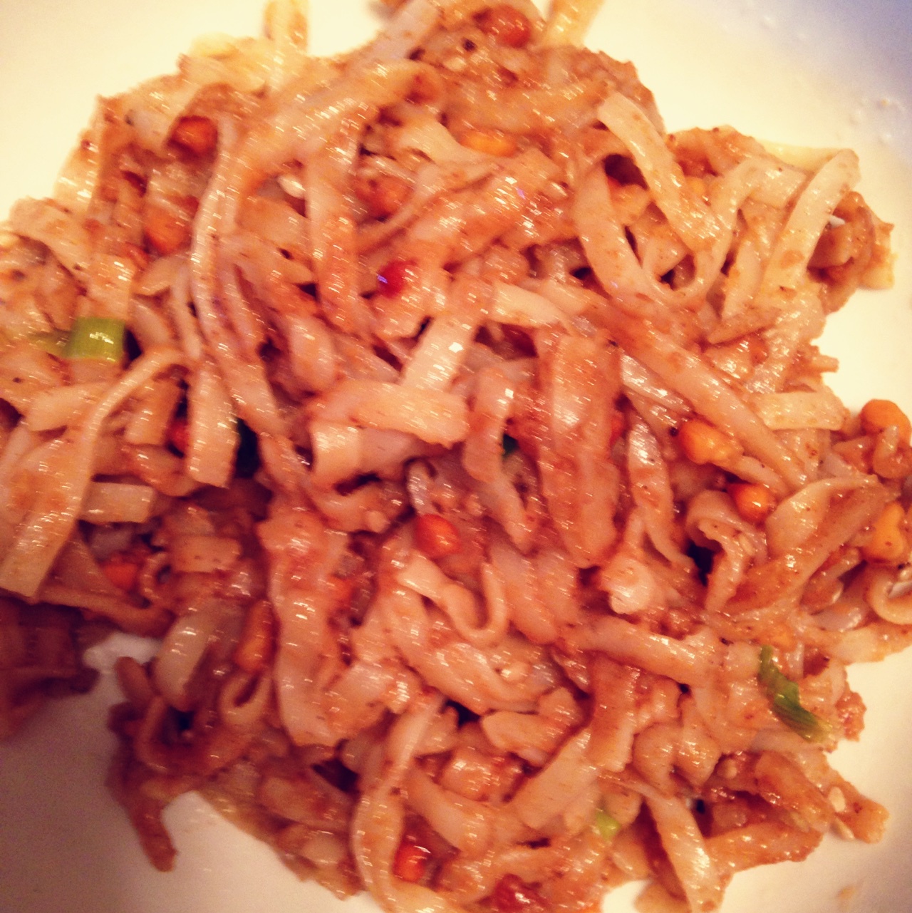 简易花生酱拌面