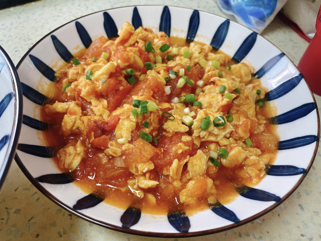 超嫩滑的番茄炒蛋