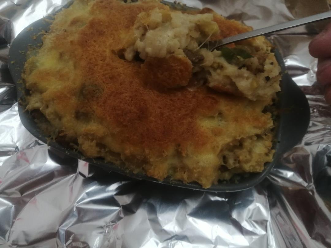 海鲜芝士焗饭（零失败超简单）