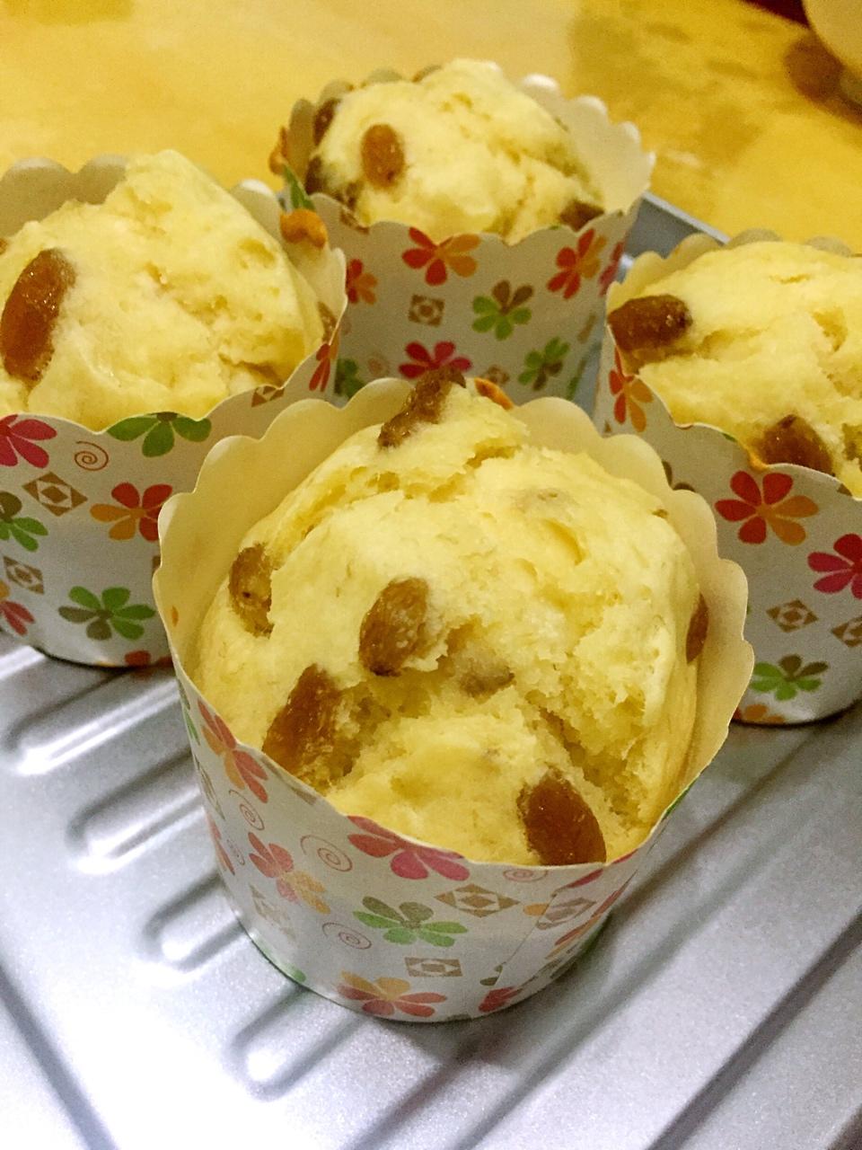 马芬 纸杯蛋糕cupcake香蕉松糕