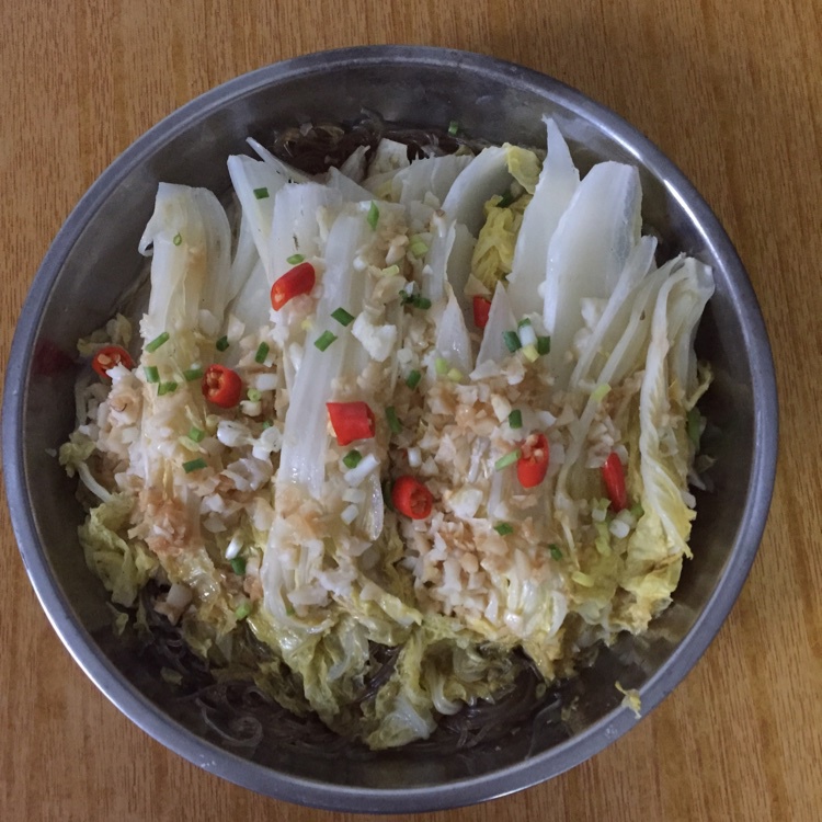 蒜蓉粉丝蒸娃娃菜