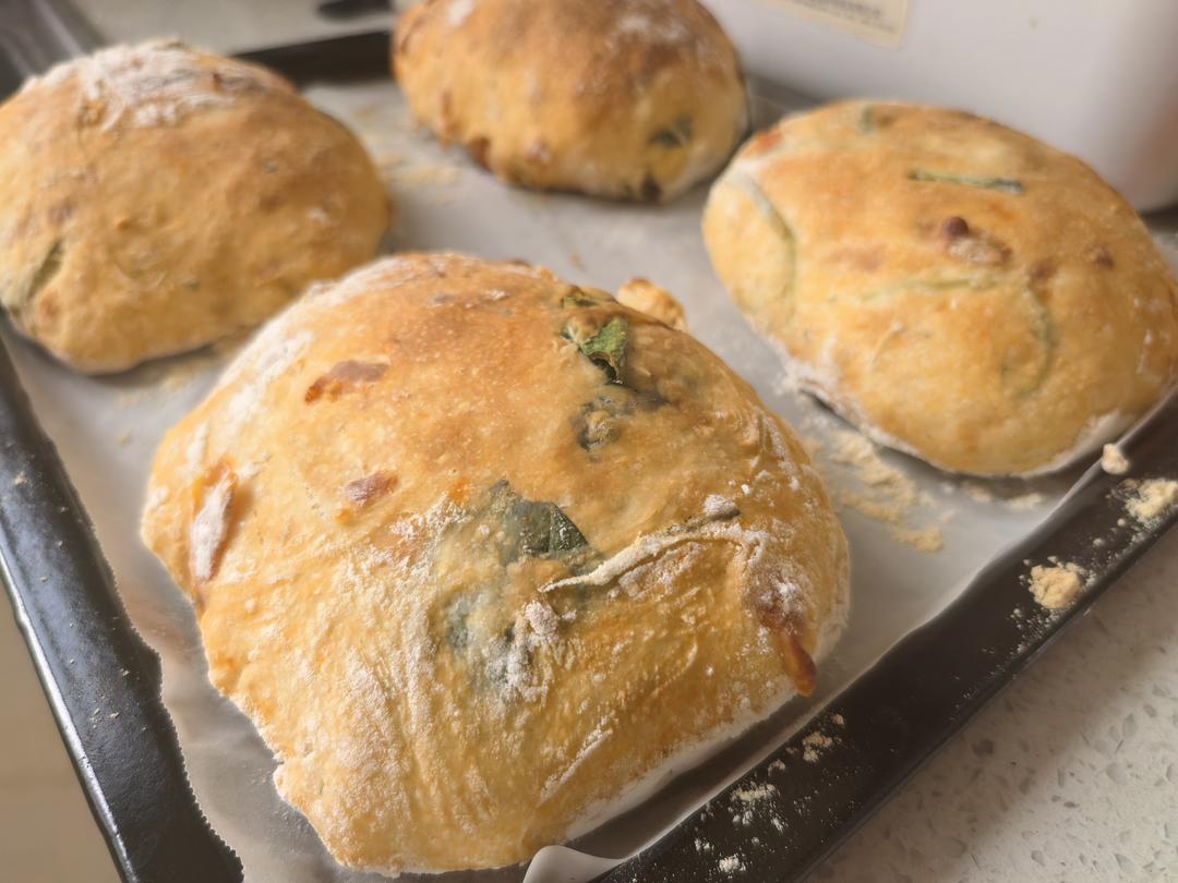 【ciabatta】家庭版恰巴塔，软乎乎的拖鞋面包