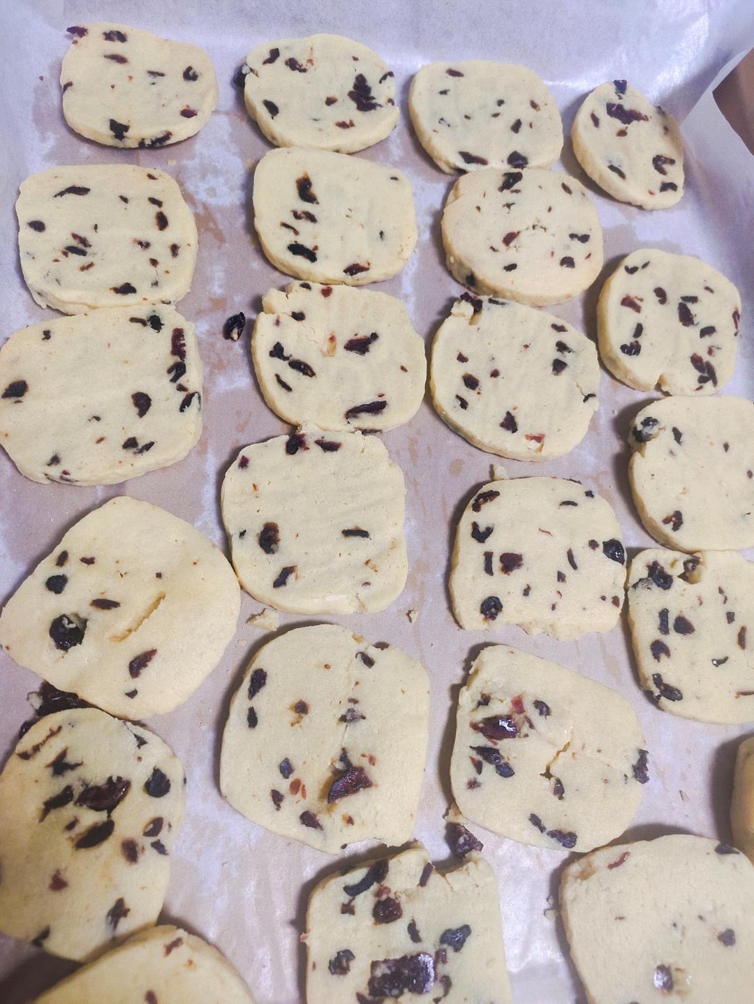 蔓越莓饼干--新手烘焙0压力 #皮黑森林#