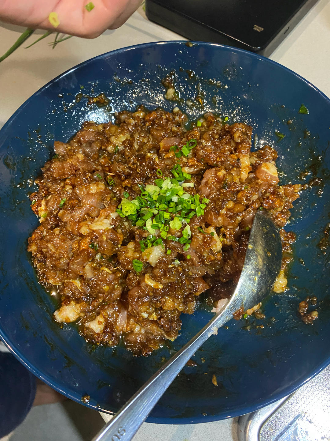 间歇备料之家常酱肉包子