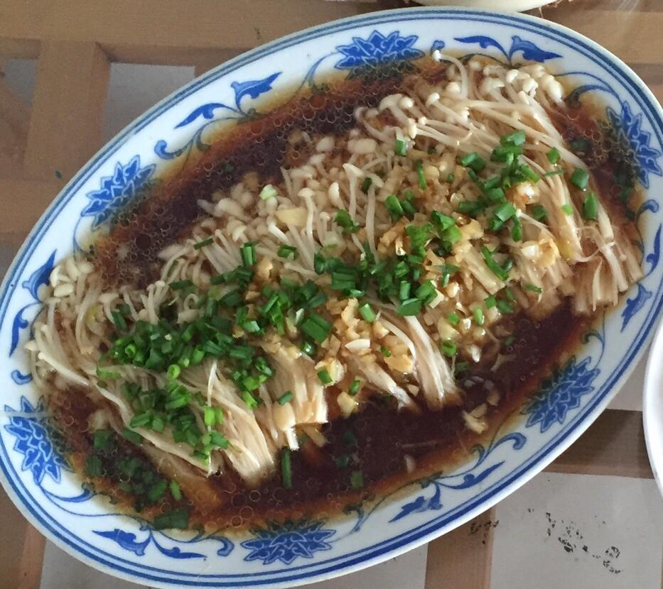 蒜蓉蒸金针菇