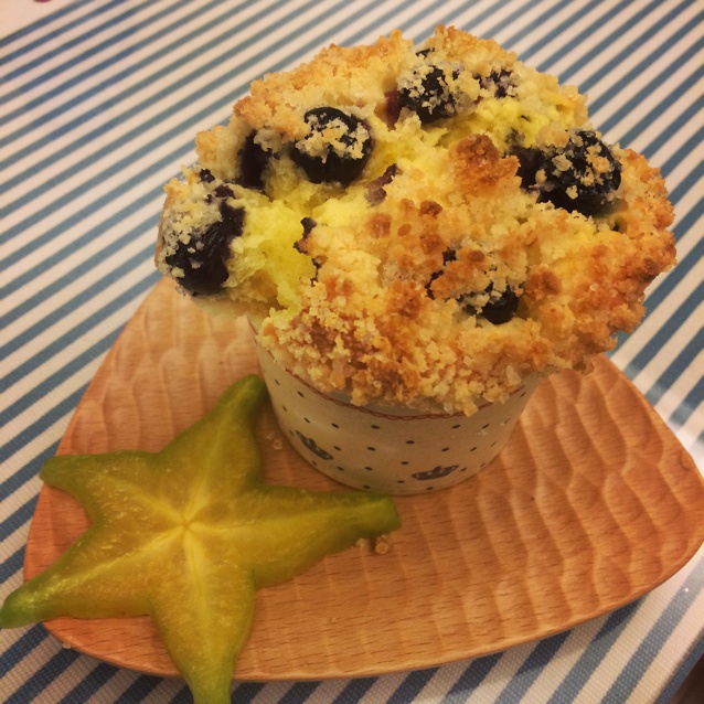 PH大师的金宝顶蓝莓马芬