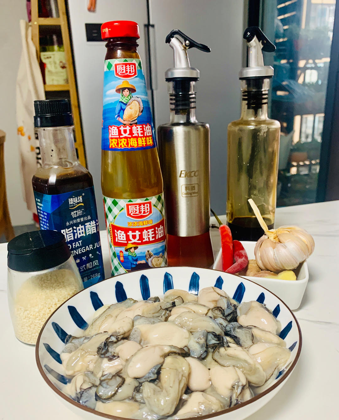 捞汁生蚝肉牡蛎肉