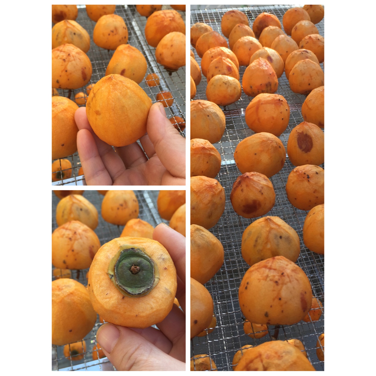 自制晒柿饼