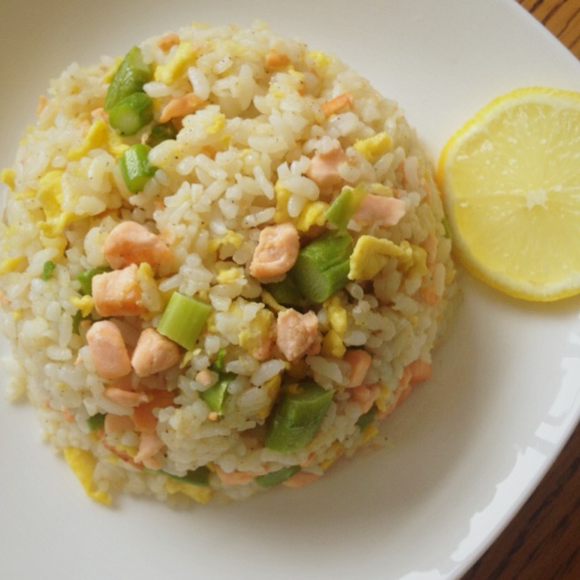 三文鱼炒饭