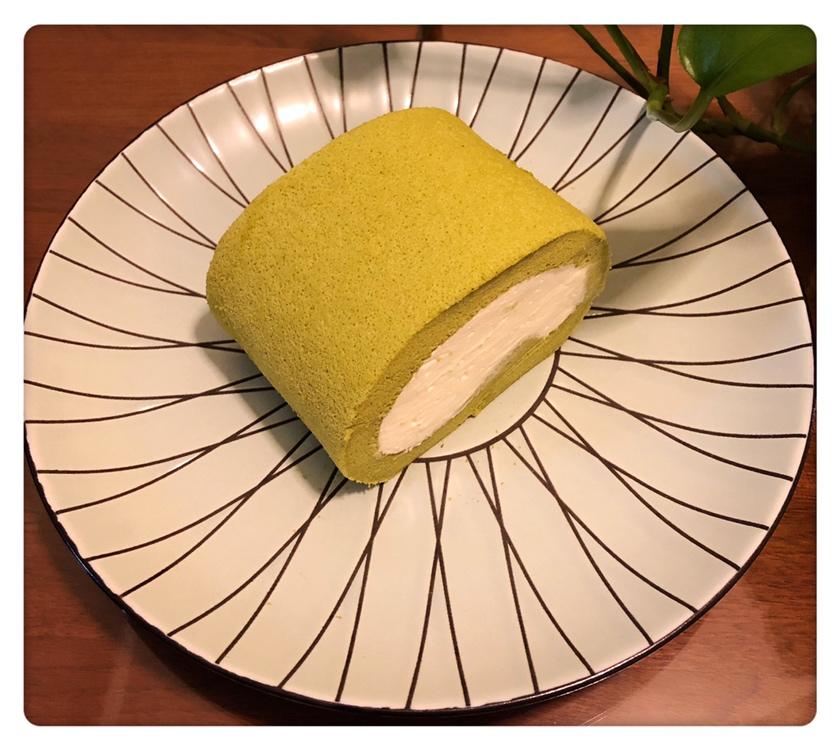 抹茶红豆蛋糕卷