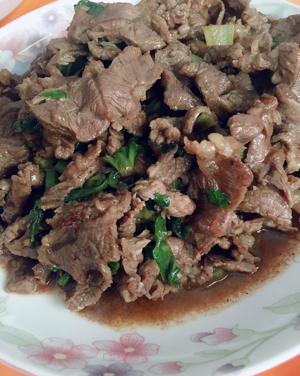 沙茶牛肉