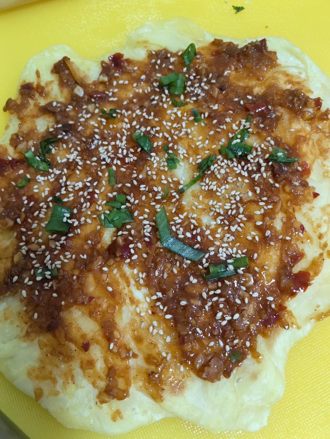 掉渣酱香饼（早餐，面食）