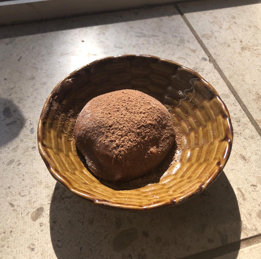 可可冰皮月亮蛋糕 罗森便利店同款