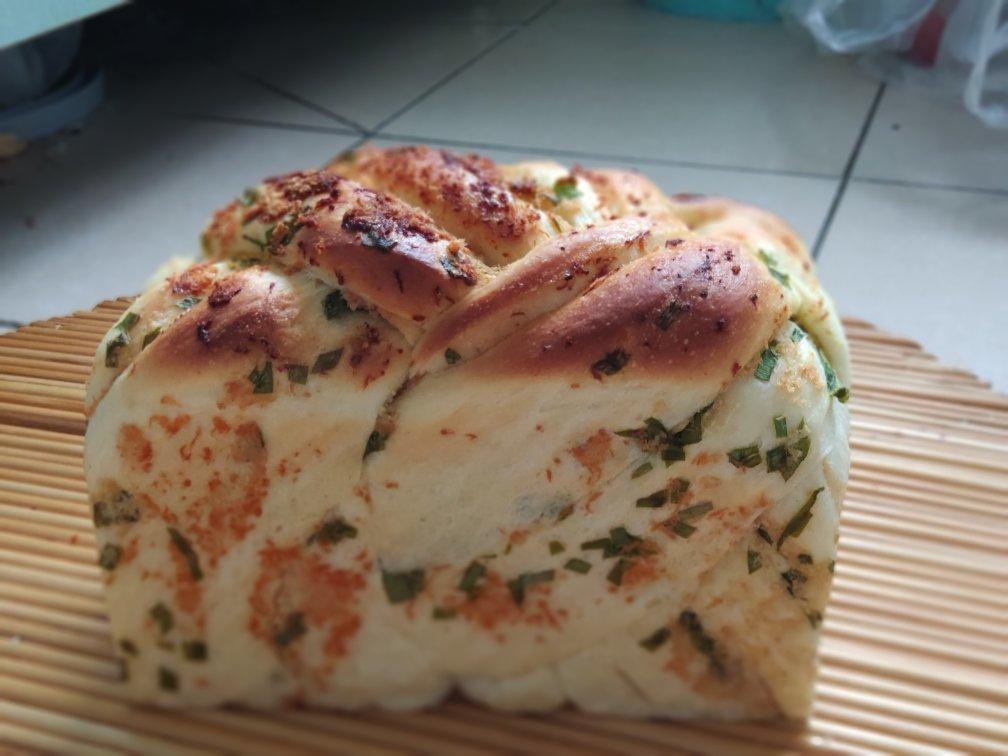 肉松香葱吐司（四种整形手法）