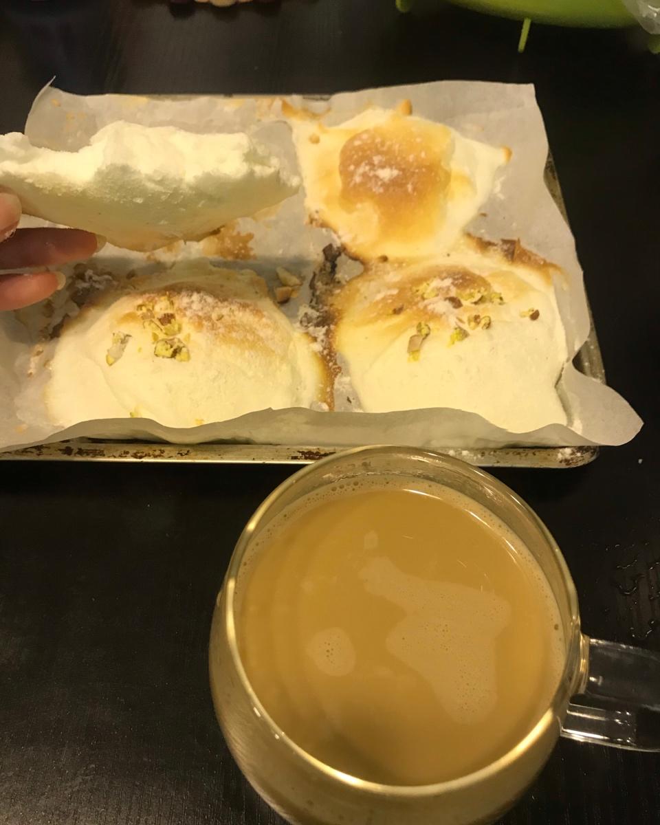 不用烤箱 15分钟无油低糖的舒芙蕾蛋糕松饼 🥞 蓬松绵软
