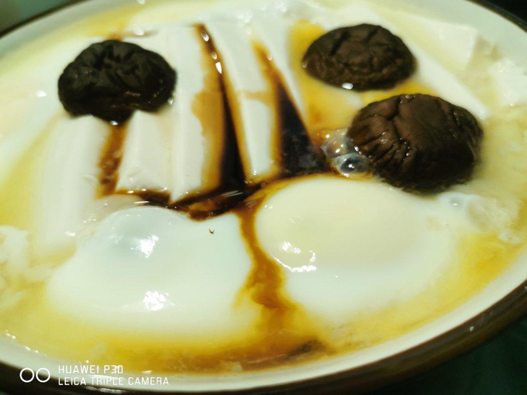 豆腐肉末蒸蛋