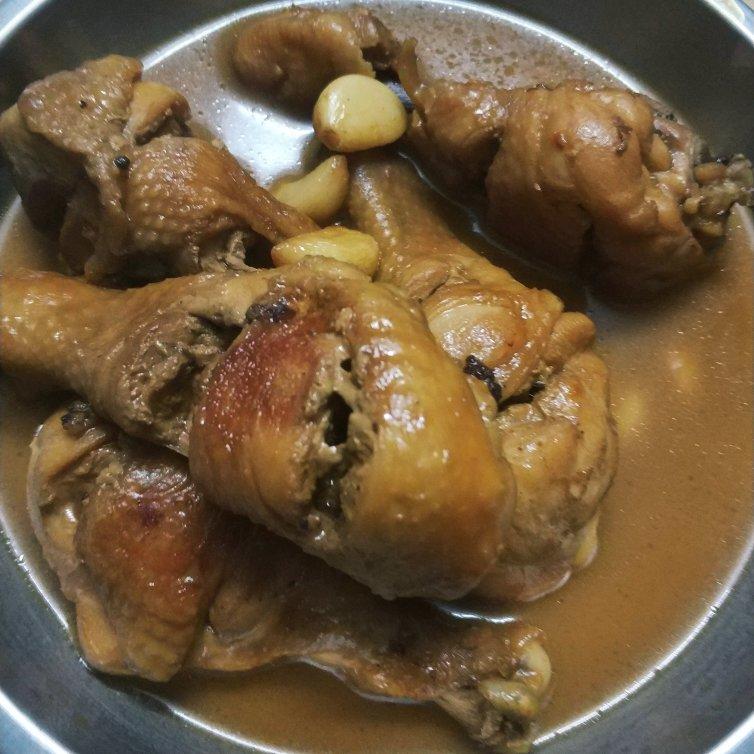 金蒜大鸡腿