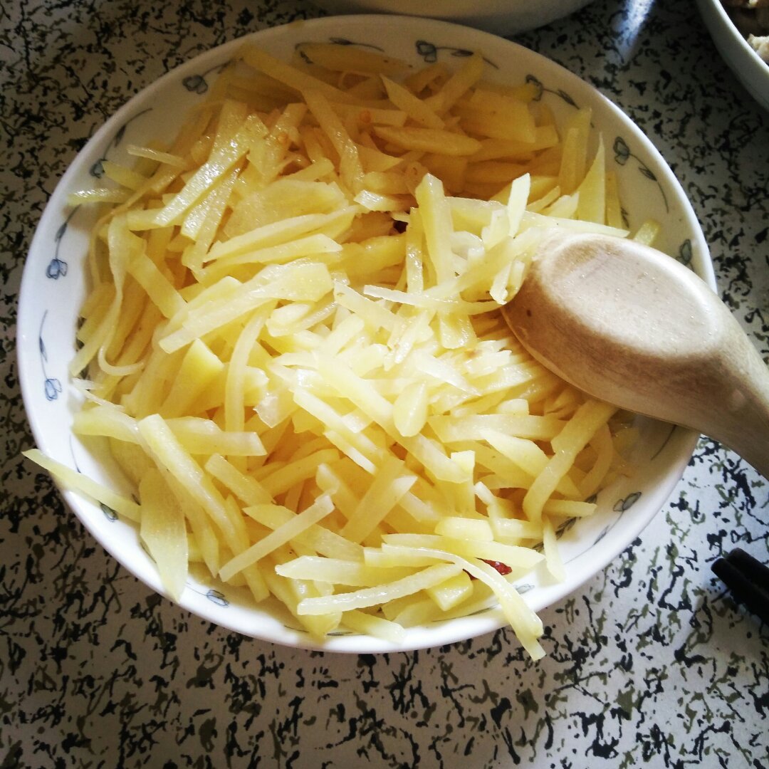 醋溜土豆丝