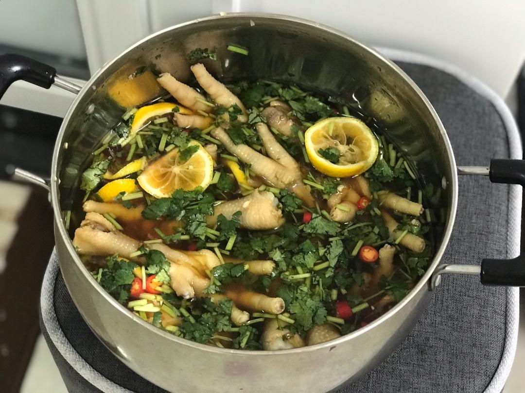 抖音网红百香果柠檬凤爪