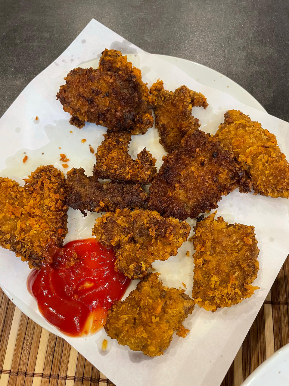 学校门口的炸牛排