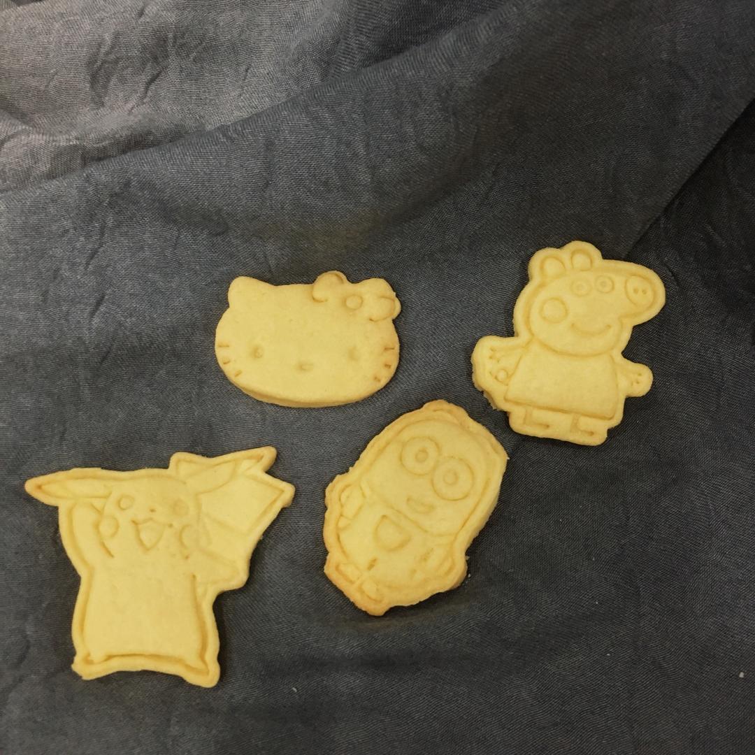 卡通黄油饼干